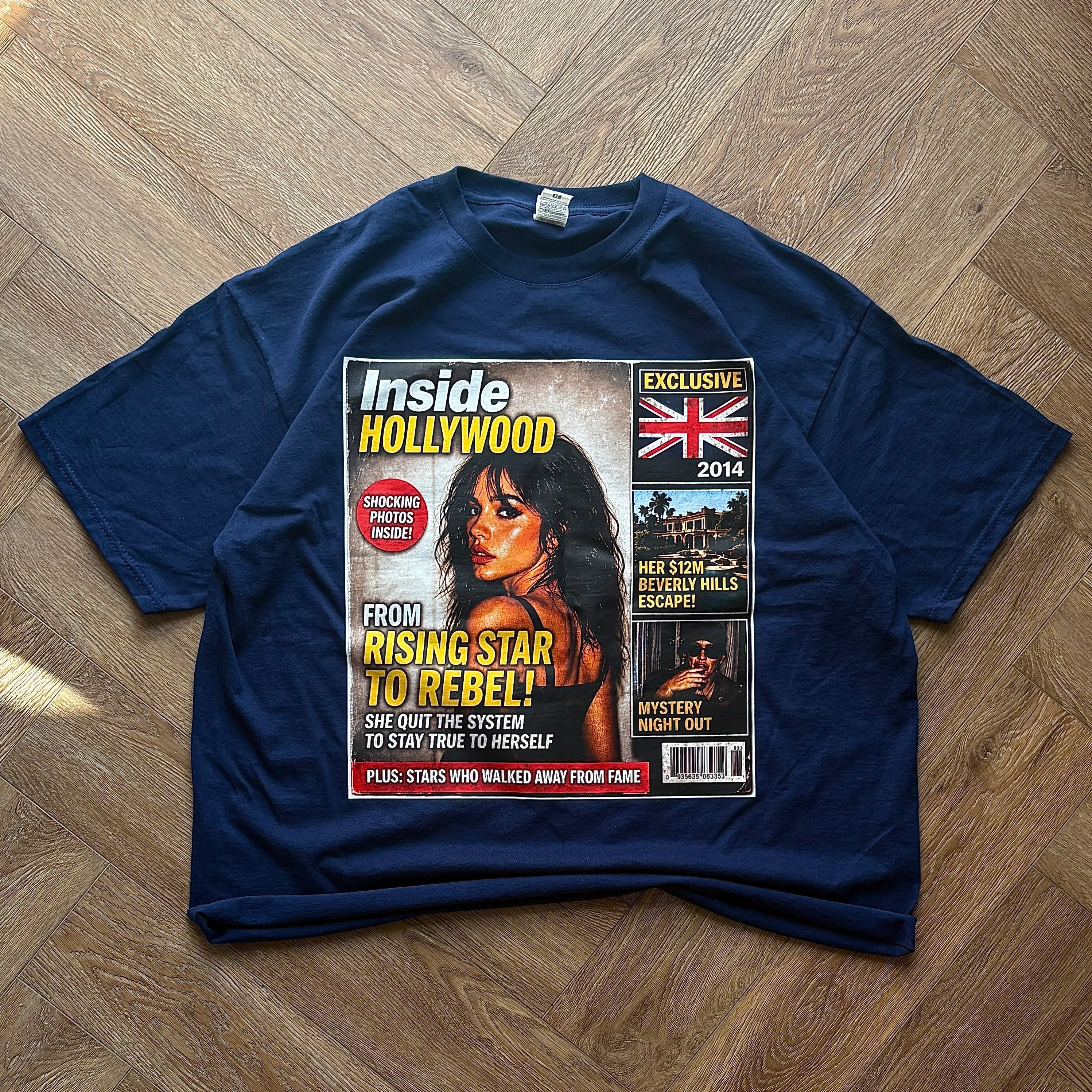 Navy Tee Inside Hollywood